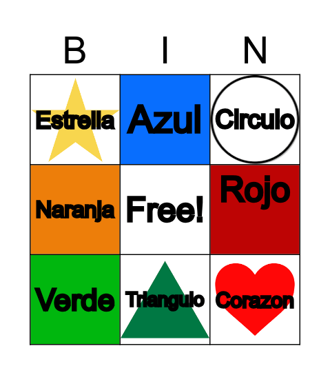 Loteria Bingo Card