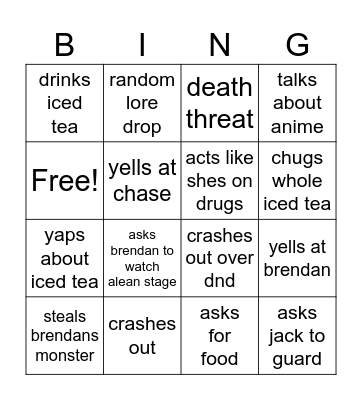 BOMNIE BINGO 2.0 Bingo Card