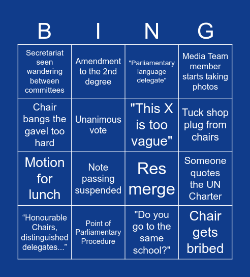 ROCKMUN 2026 Bingo Card
