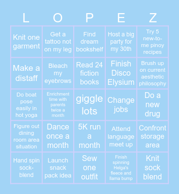 2025 Mhic's Bingo Card Bingo Card