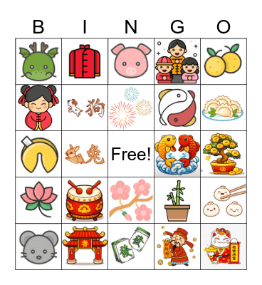 CNY BINGO Card