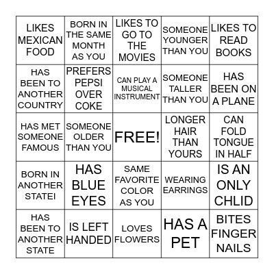 SUMMER H.E.A.T BINGO!!! Bingo Card