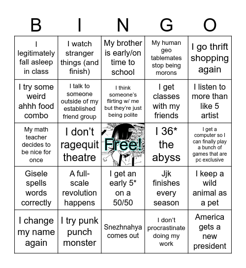 2026 BINGO Card