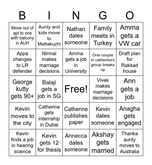 AKCP 2026 Bingo Card