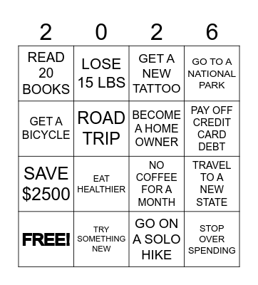 YOU GOT THIS!!! Bingo Card
