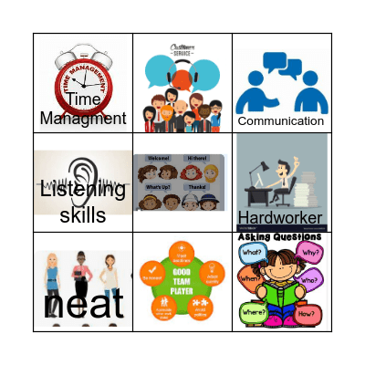 Good workers Bingo Card