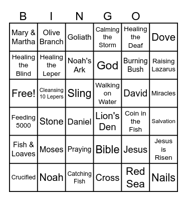 Vibe Youth Bingo Card