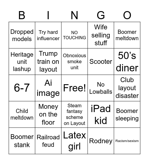Big E 2026 Bingo Card