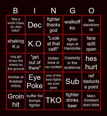 lennart bingo card Bingo Card