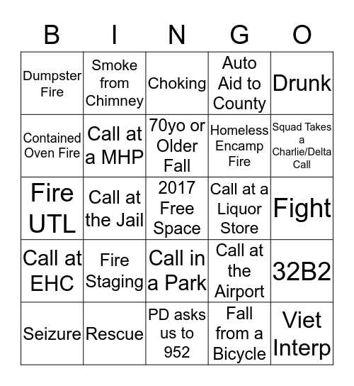 NEW YEAR BINGO Card