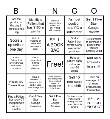 Name___________ Bingo Card