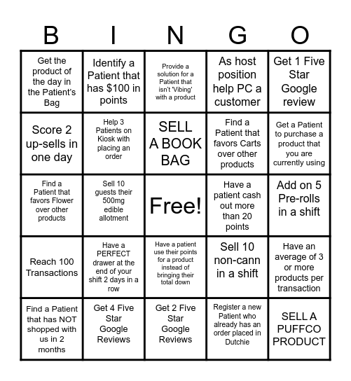 Name___________ Bingo Card