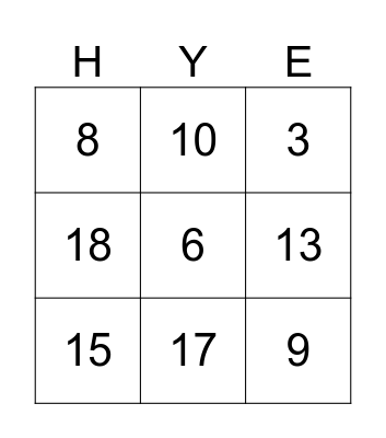 Matrimonio Bingo Card