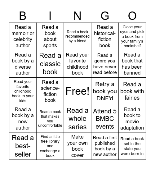 Boozy Mom's Bingo Card