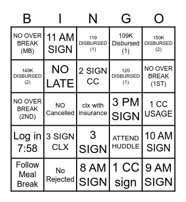 Black Panther Bingo Card