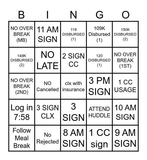 Black Panther Bingo Card