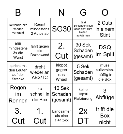 3h Content Salami by SBR Bingo Card