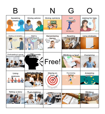 Communication BINGO Card