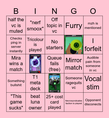Titled Bingo 2 Bingo Card