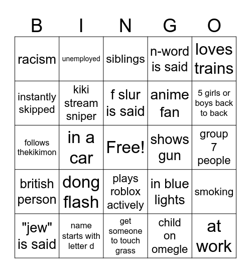 OMEBINGO Card
