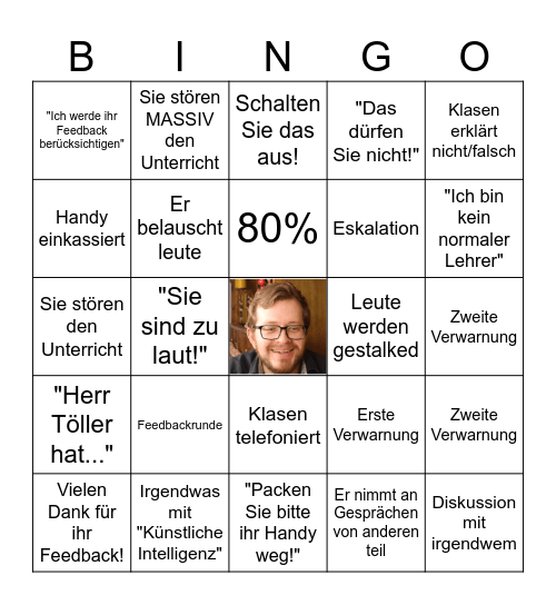 Klasen Bingo 2026 Bingo Card