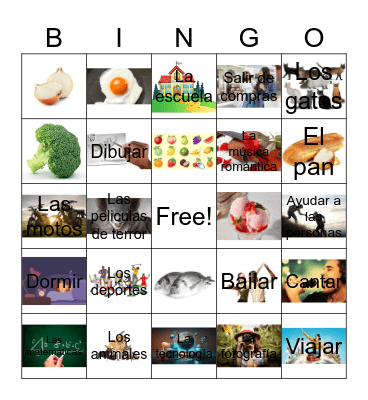 Me gusta Bingo Card
