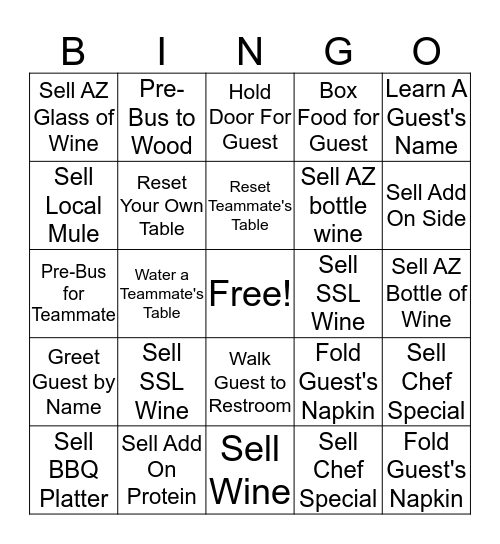 Southern Rail Bingo Card