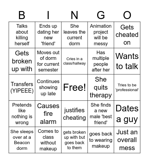 Maven's spiral (S2) Bingo Card