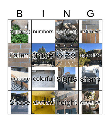 Jonathan Golshirazi Bingo Card