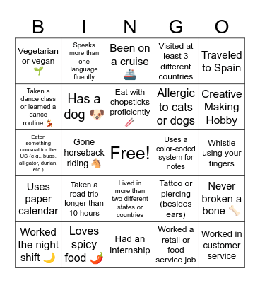 Plus3 Netherlands 2026 Bingo Card