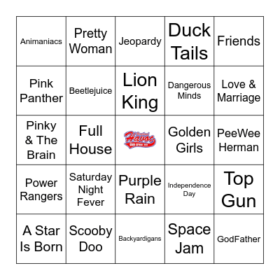 Soundtracks Bingo Card