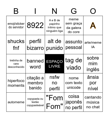 MENTECAPTOS Bingo Card