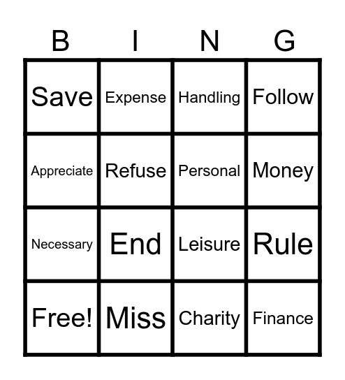 Conversation 6 Bingo Card