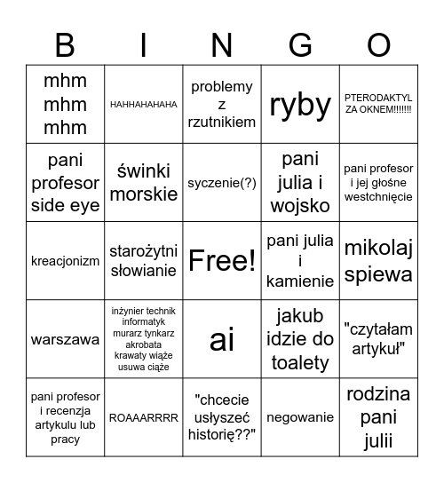 PALEO❤️❤️❤️ Bingo Card