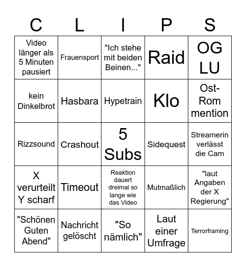 Nereliya Bingo mit mehr Mühe von Avery Bingo Card