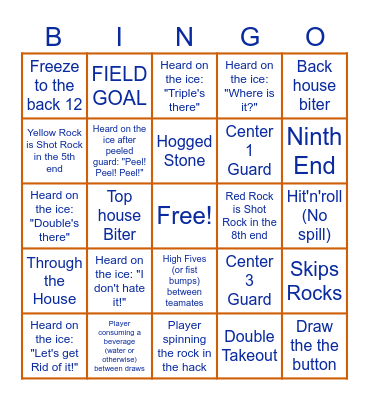 Bonspiel Bingo Winter 2026 Edition_v1 Bingo Card
