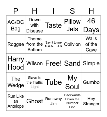 Moon Palace 2026 Bingo Card