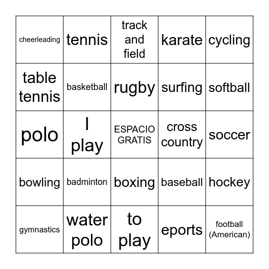 Somos 1.11 Bingo Card