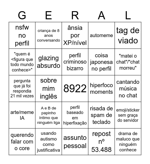 MENTECAPTOS 2 Bingo Card