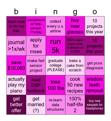 2026 bingo card Bingo Card