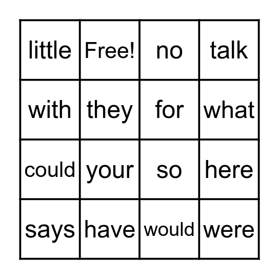 3rd quarter words BINGO Card