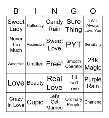 AABA R&Bingo Card