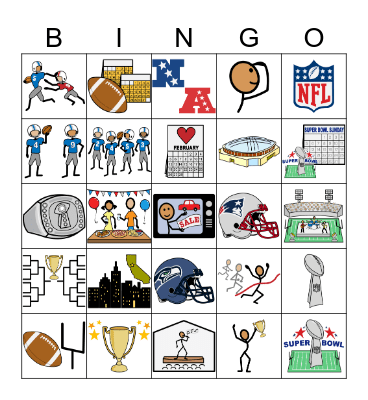 2026 Super Bowl Bingo Card