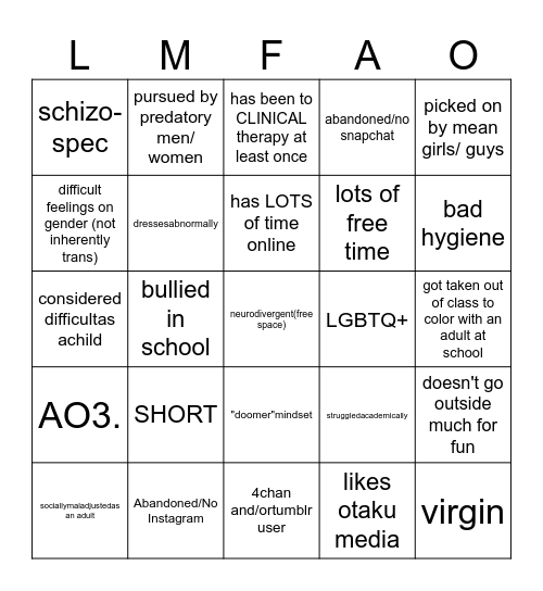 FIXED BINGO Card
