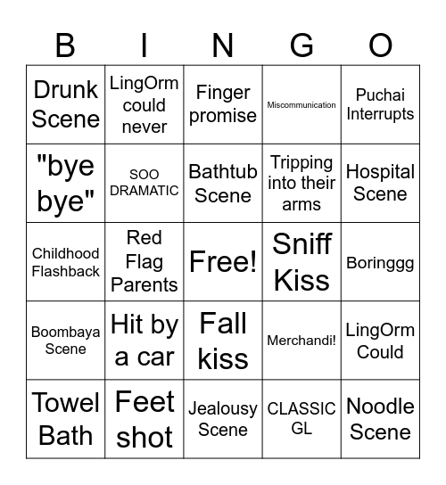 ThaiGL Bingo Card