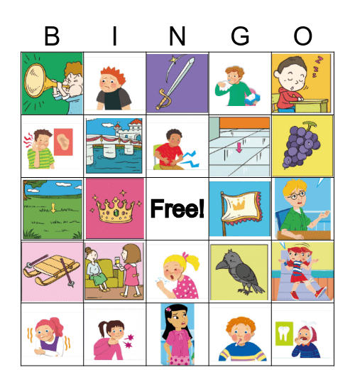 Smart Up! 4.1 Lessons 1 - 4 Bingo Card