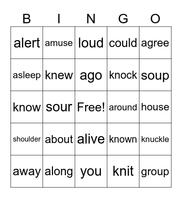 Review Bingo- Level 2 Bingo Card