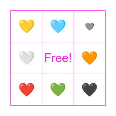 Valentine 💕 Bingo Card