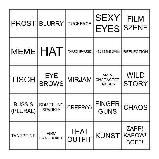 EL FOTOBINGO Card
