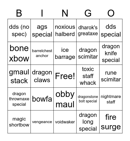 matt getting pked in DMM Bingo Card